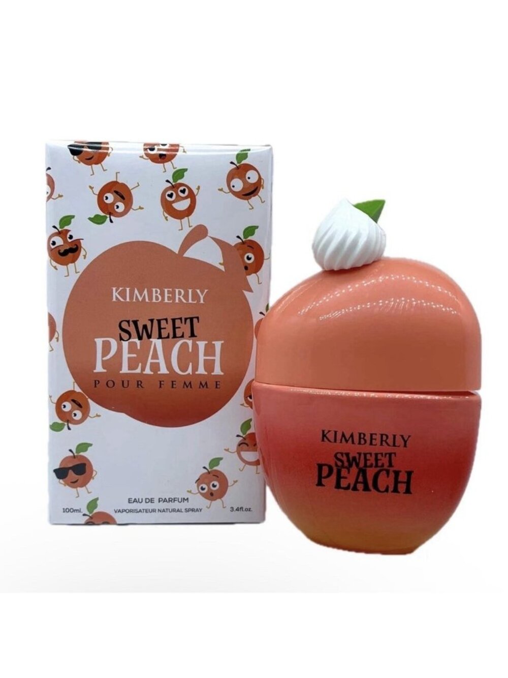 Kimberly's Sweet Peach Women's Eau de Parfum 3.4 Oz EDP Spray